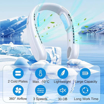 VENTILADOR DE CUELLO PORTATIL RECARGABLE PRO