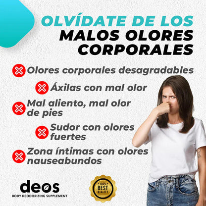 DEOS - DESODORANTE INTERNO EN CAPSULAS