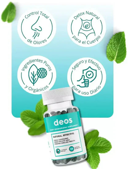 DEOS - DESODORANTE INTERNO EN CAPSULAS